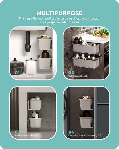 Pull Out Cupboard Organiser