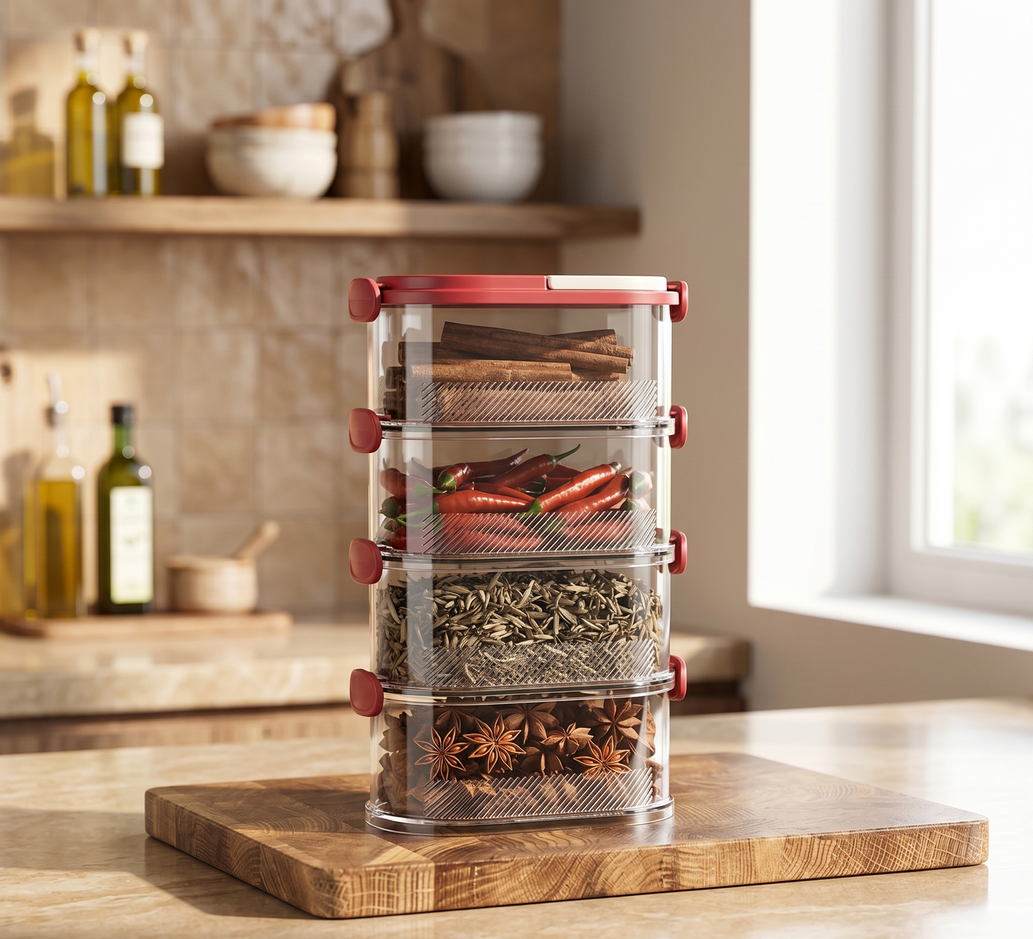 Stackable Spice Organiser Box