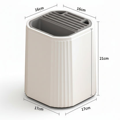 Rectangular container with dimensions labeled on a white background