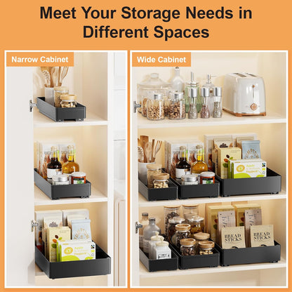 3 Piece Pull Out Cabinet Organizer