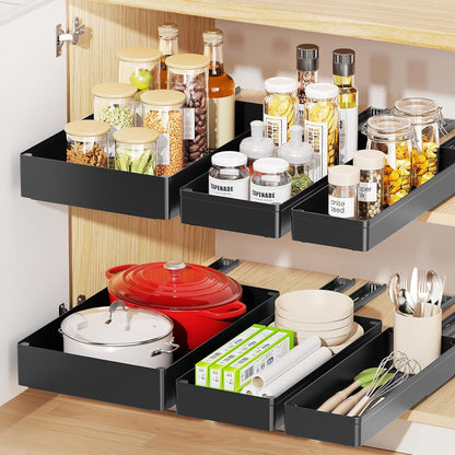 3 Piece Pull Out Cabinet Organizer