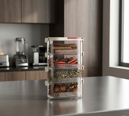 Stackable Spice Organiser Box