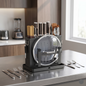 Stainless Steel Multi-Function Knife, Cutlery and Chopping Board Holder